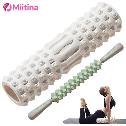 Deep Tissue Foam Roller – Muscle Recovery, Pain Relief & Mobility Training Tool