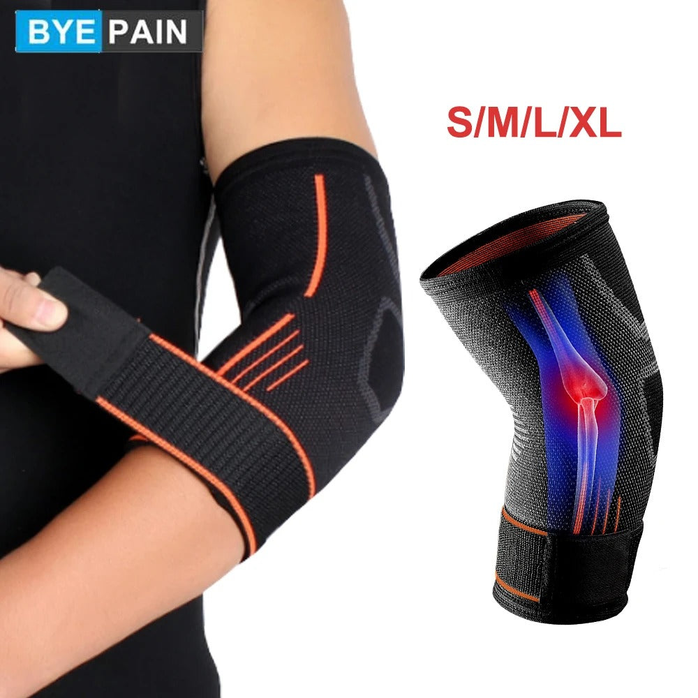 Compression Elbow Brace – Tendonitis Relief, Joint Support & Performance Recovery Sleeve