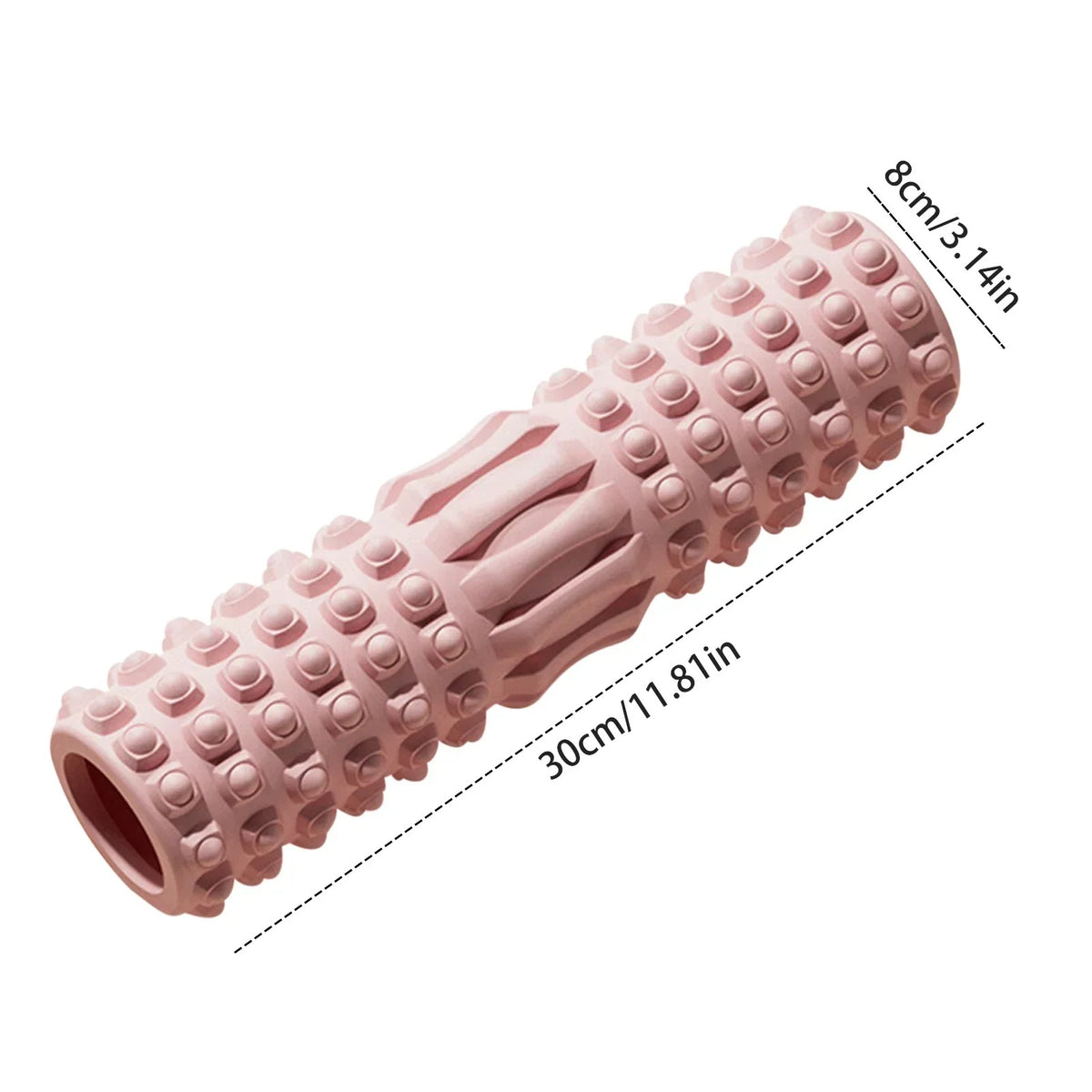 Deep Tissue Foam Roller – Muscle Recovery, Pain Relief & Mobility Training Tool